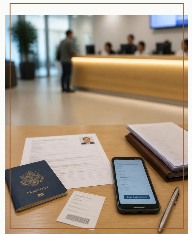 Запись в визовый центр в Череповце для подачи документов
