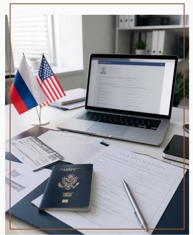 Оформление визы в США для туристов и бизнеса в Череповце
