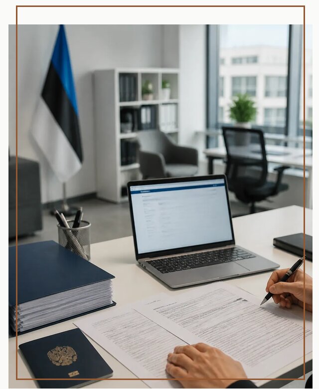 Оформление ВНЖ в Эстонии для переезда и легального проживания в Череповце