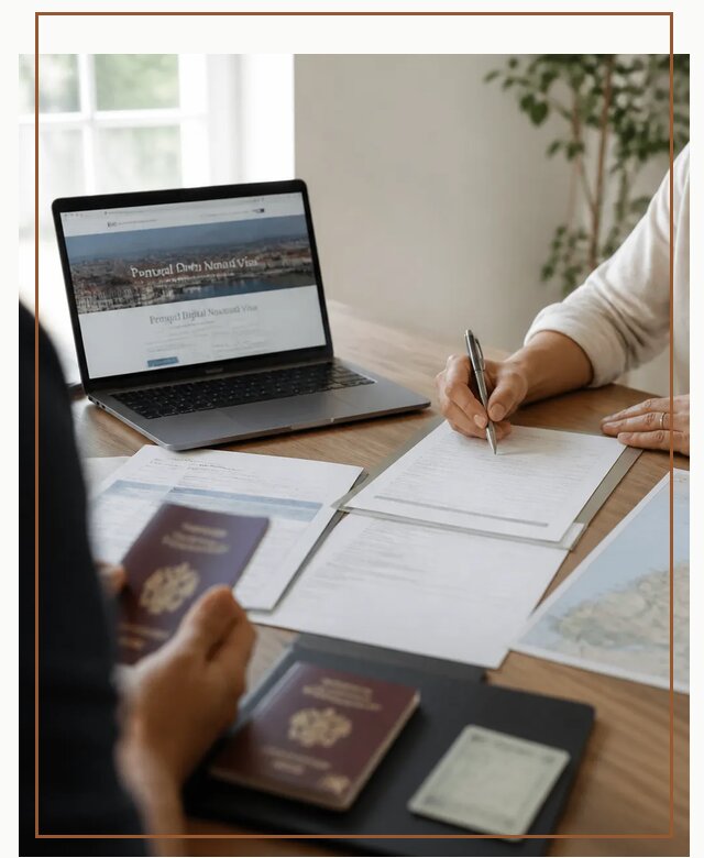 Оформление Digital Nomad и ВНЖ Португалии в Череповце